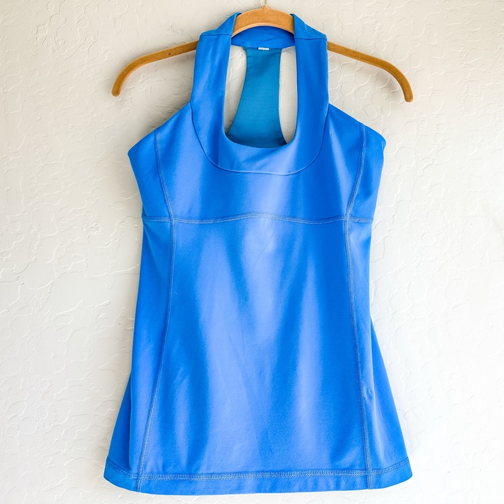 Lululemon Scoop Neck Tank Top Athletic Women’s - Blue - Size Medium - Picture 2 of 10